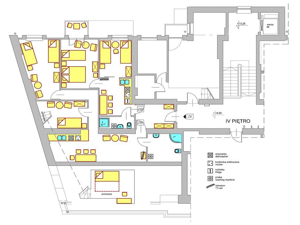 Vanilla Apartment 3 Kraków Pokój zdjęcie